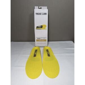 Tread Lab Dash Ultra Firm Thin Insoles High Arch US Mens 11.5 Womens 12.5 NIB